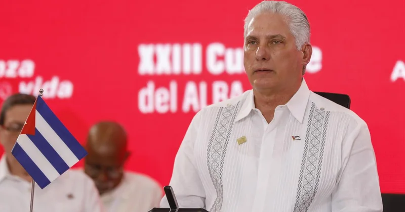 Küba lideri Canel, ABD nin askeri saldırısının ihtimal dahilinde olduğunu söyledi