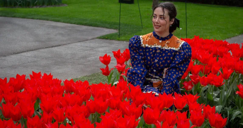 Dünyanın en büyük lale bahçelerinden Keukenhof ziyarete açıldı