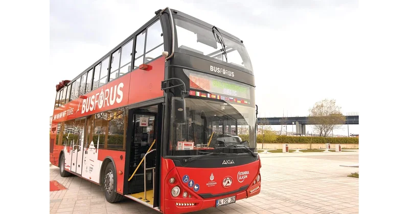 Sultanahmet Haliç’e turistik otobüs