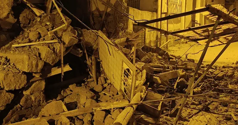 Kayseri’de müstakil ev çöktü; hasar oluştu