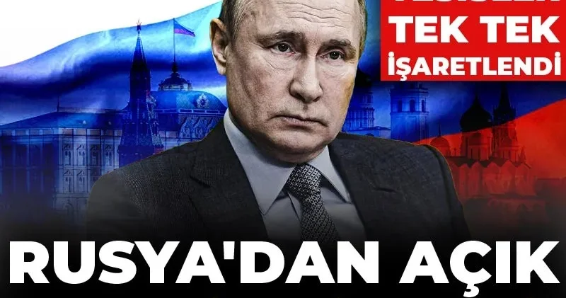 Rusya dan açık tehdit listesi! Avrupa’daki tesisler tek tek işaretlendi