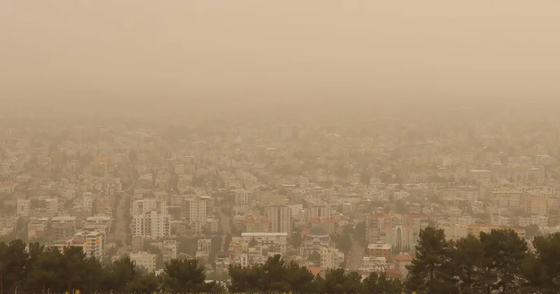 Toz taşınımı uyarısı: 6 il için sarı alarm