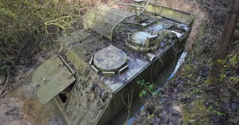 Yıllarca gizli kalmıştı: Tank, obüs ve askeri kamyonlar gün yüzüne çıktı Sözcü Gazetesi