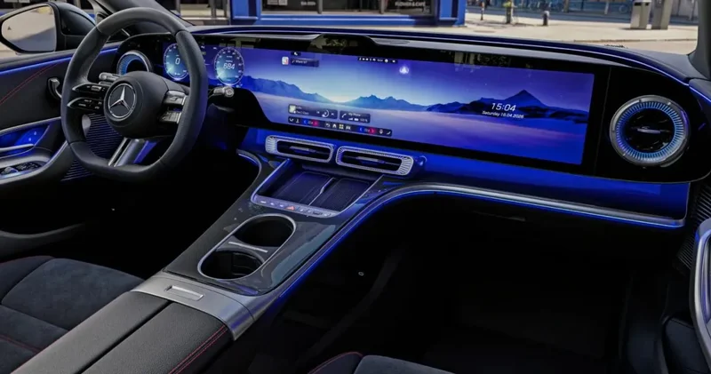 Çok fazla ekran eleştirisinden sonra tek bir dev ekrandan oluşan yeni bir C serisi