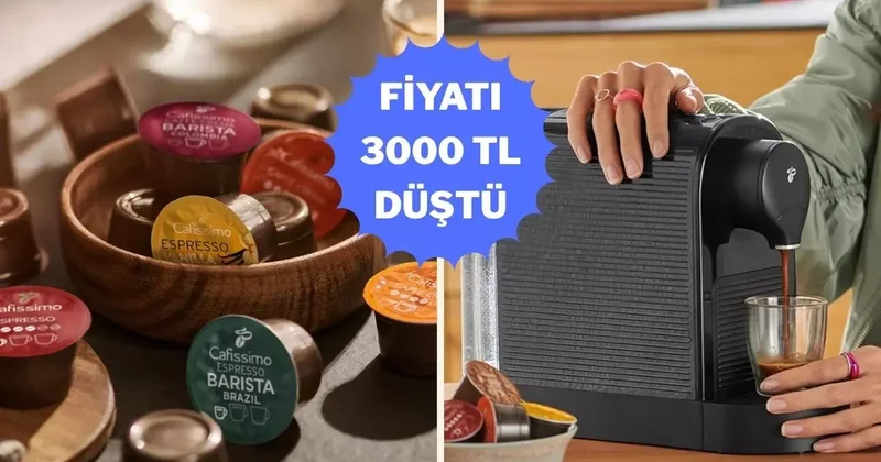 Tchibo kahve makinesinde yılın ilk büyük indirimi başladı