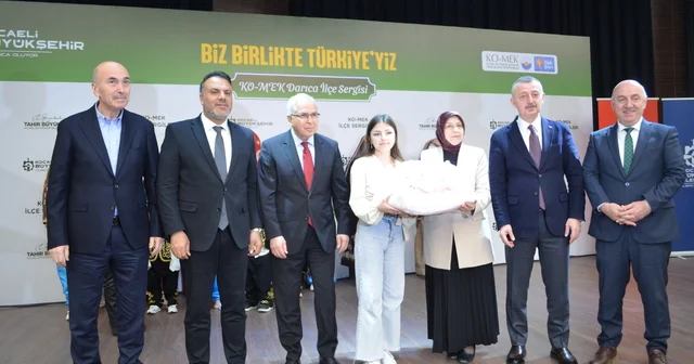 KO MEK Darıca yıl sonu sergisi açıldı Kocaeli Haberleri