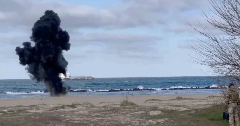 Karasu açıklarında tespit edilen İHA benzeri cisim SAS Timi tarafından imha edildi Sakarya Haberleri