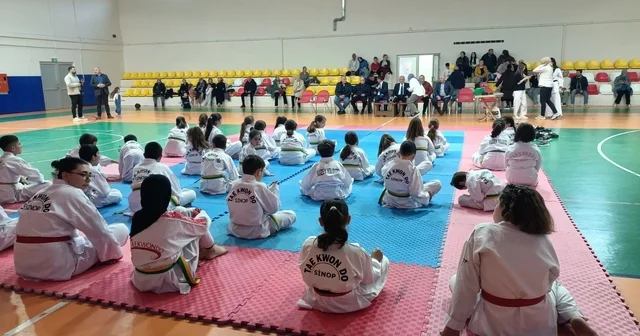 Erfelek te kuşak sınavı heyecanı Sinop Haberleri