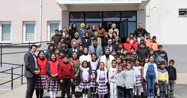 Tercan Kaymakamı Duman dan okullara ziyaret Erzincan Haberleri