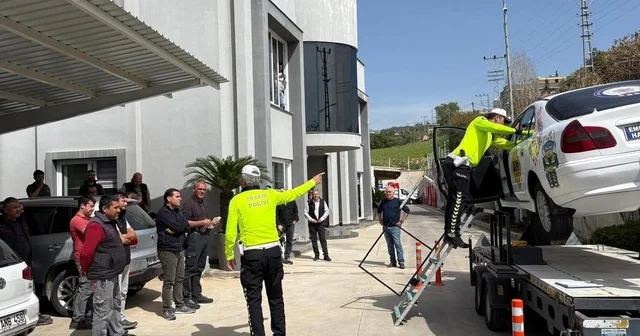 Mersin de trafik güvenliği için sürücülere uygulamalı eğitim Mersin Haberleri