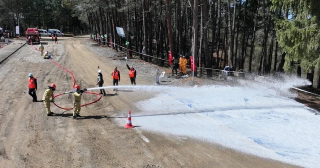 Ormancılar kıyasıya yarıştı Trabzon Haberleri