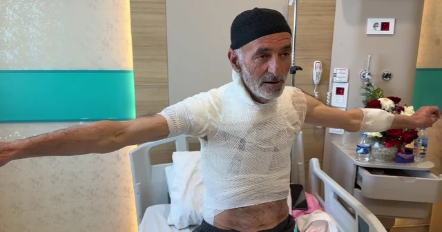 Güneş enerji sistemindeki arızayı tamir ederken üzerine dökülen sıcak su vücudunu yaktı Erzurum Haberleri