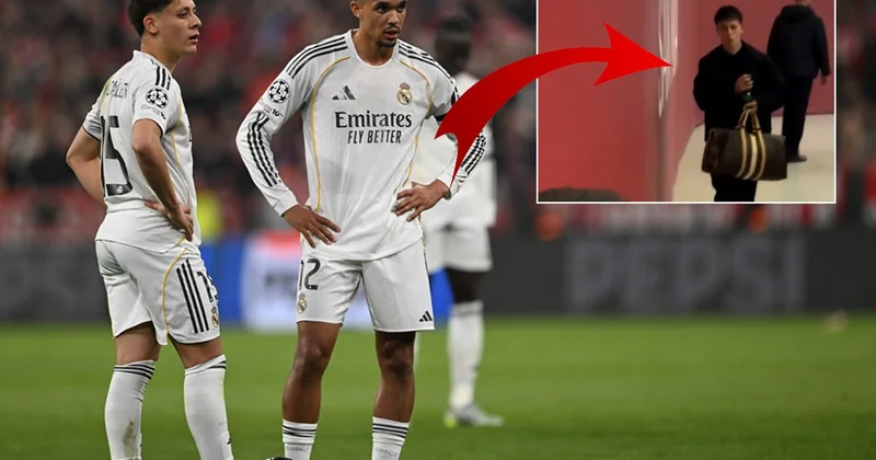 Real Madrid soyunma odasında başkandan şok: Arda sen dışarı çık...