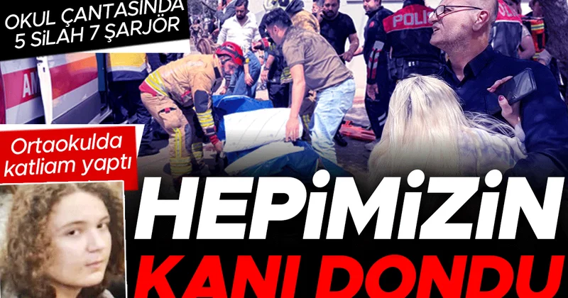 Okul çantasında 5 silah 7 şarjör! 8. sınıf öğrencisi dehşet saçtı: 9 ölü 13 yaralı