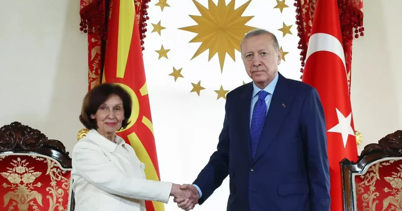 Erdoğan dan İstanbul da Kuzey Makedonya Cumhurbaşkanı ile kritik görüşme