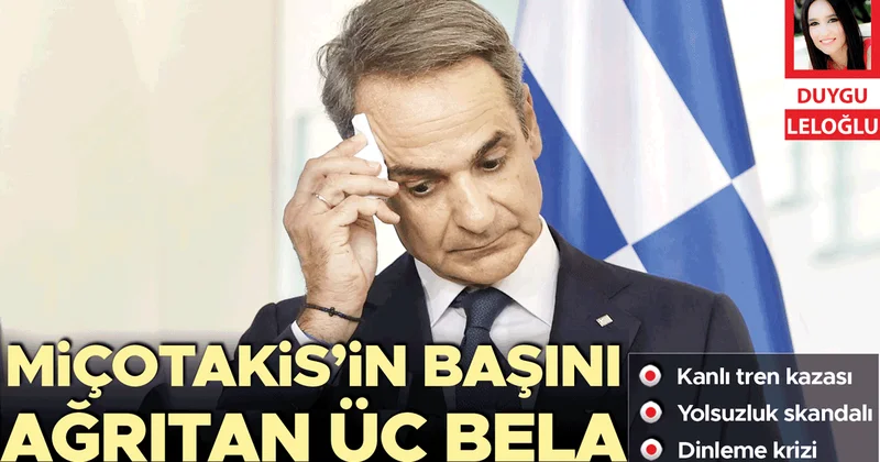 Miçotakis’in başını ağrıtan üç bela