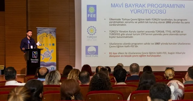 Manavgat ta turizm sezonu öncesi mavi bayrak bilgilendirme toplantısı Antalya Haberleri