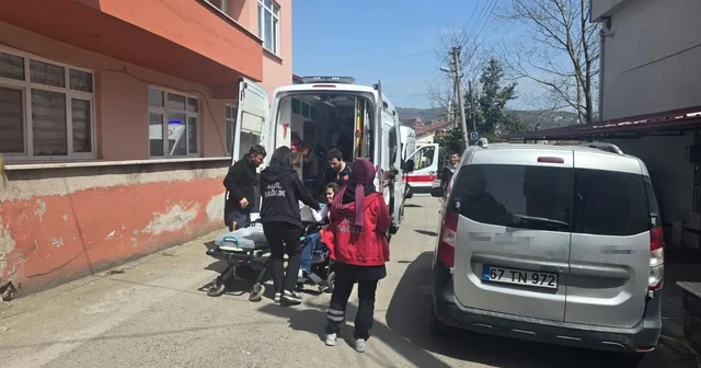 Şofben alev aldı: Anne ve engelli kızı dumandan etkilendi Zonguldak Haberleri