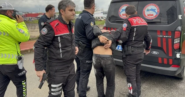 Film gibi kovalamacadan kaçak göçmenler çıktı Samsun Haberleri