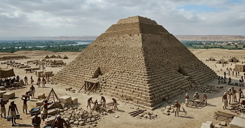 İnsanlığın en büyük sırrı çözüldü: Piramitler böyle inşa edilmiş Sözcü Gazetesi