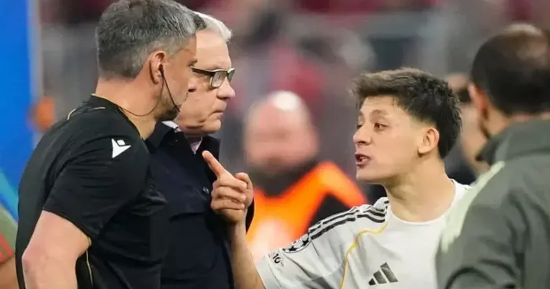 Arda Güler tarihe geçtiği Bayern Münih maçı sonrası sinir krizi geçirdi!