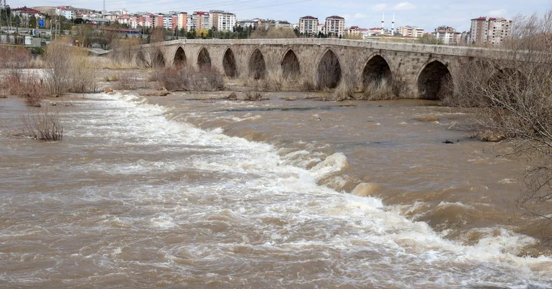 Kızılırmak ın debisi son 10 yılın zirvesinde