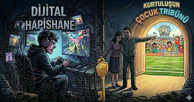 Coşkun : Çocuklarımızı kendi ellerimizle kurduğumuz dijital hapishanelerden çıkarmalıyız Sokaktaki şiddet evde başlıyor, çözüm: Çocuk Tribünü Karabük Haberleri