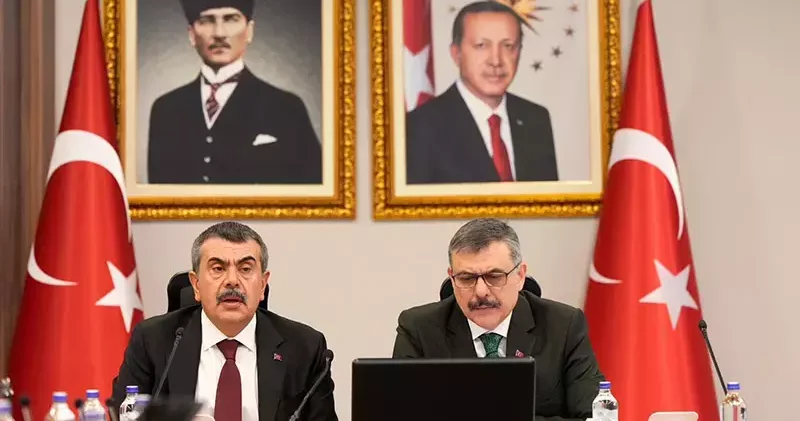 Bakanlar Çiftçi ve Tekin, vali ve milli eğitim müdürleriyle toplantı yaptı