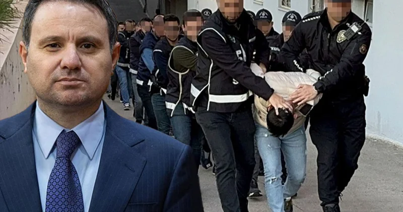 Bakan Gürlek: Bayğaralar suç örgütüne yönelik operasyonda 221 kişi tutuklandı