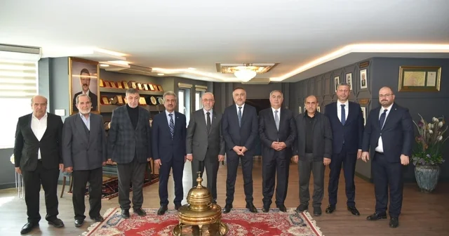 Gıda ve Kontrol Genel Müdürü Dilber, Başkan Dumandağ ile bir araya geldi Elazığ Haberleri