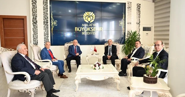 Cemil Çiçek, Başkan Er i ziyaret etti Malatya Haberleri