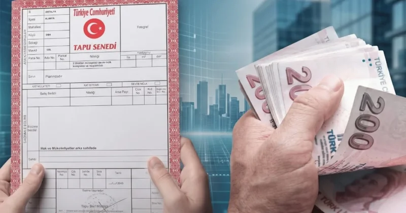 Tapuda yeni dönem resmen başladı: Eksik bildiren %100 vergi cezası ödeyecek Sözcü Gazetesi