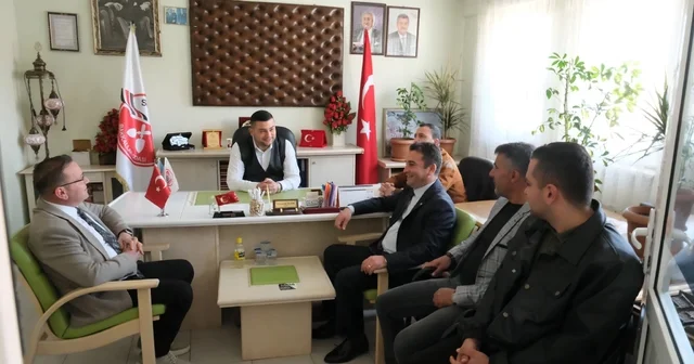 Esnaf odalarına hayırlı olsun ziyareti Eskişehir Haberleri