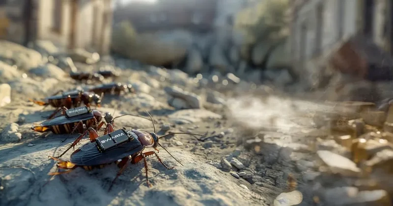 Hamam böceklerine yapay zeka çipi takıp casus ordu kuracaklar