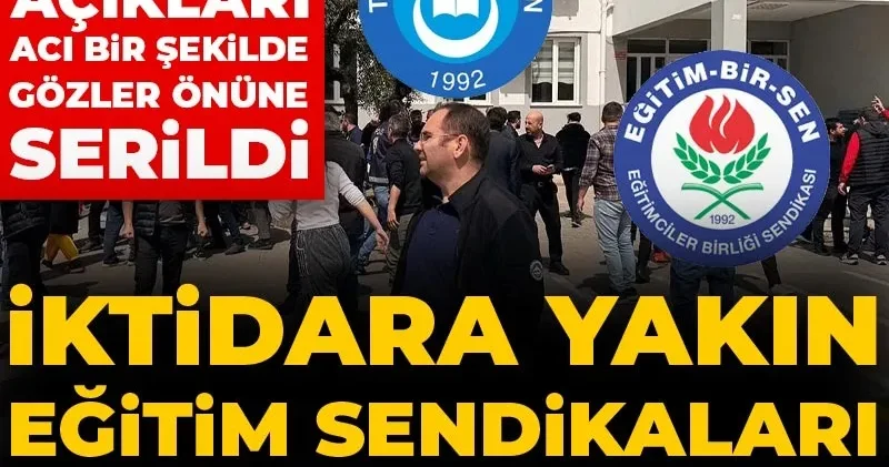 İktidara yakın eğitim sendikaları bildiri yayımladı! Güvenlik açıkları acı bir şekilde gözler önüne serildi