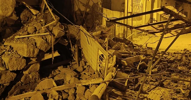 Kayseri de müstakil ev çöktü; hasar oluştu Kayseri Haberleri