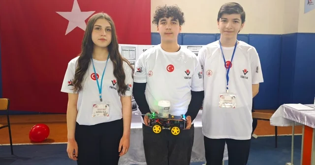 Lise öğrencilerinden orman yangınlarına robotik müdahaleli çözüm Artvin Haberleri
