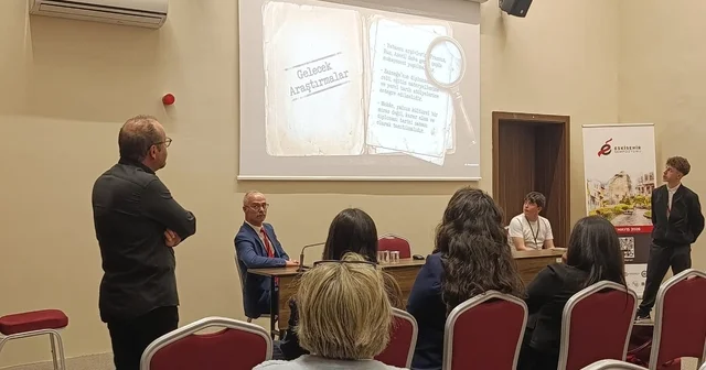 Meslek Lisesi Öğrencileri Eskişehir Sempozyumu nda üç akademik çalışma sundu Eskişehir Haberleri