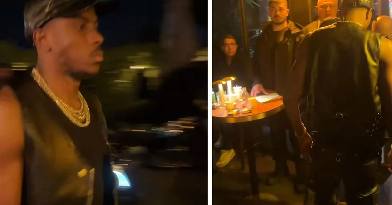 Geceye damga vuran görüntü! Osimhen in surat ifadesini görenler anlam veremedi