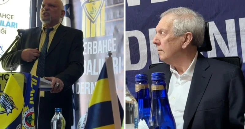 Salon kahkahalara boğuldu! Aziz Yıldırım dan dernek başkanına şaka
