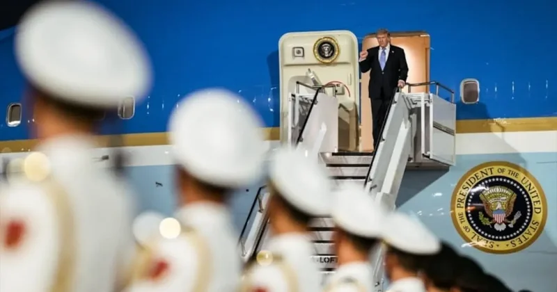 Trump tan Çin dönüşü dikkat çeken talimat: Hediyeleri çöpe atın!