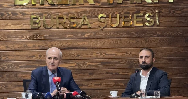 Kurtulmuş: Terörsüz Türkiye hedefinde büyük mesafe alındı Numan Kurtulmuş Bursa da konuştu : Bu işi hep beraber bitireceğiz Numan Kurtulmuş Bursa da STK temsilcileriyle buluştu Bursa Haberleri