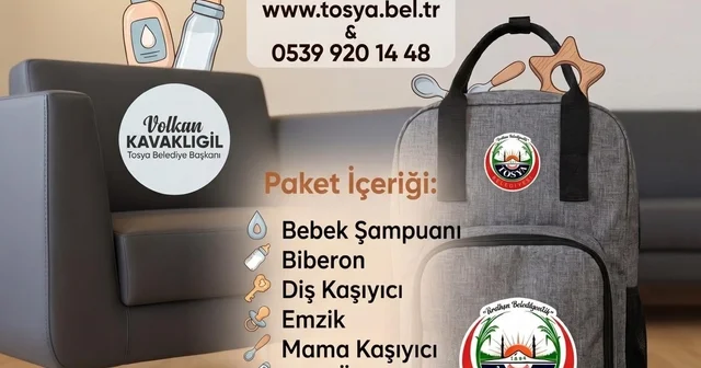 Tosya da yeni doğan bebeklerin ailelerine destek Kastamonu Haberleri