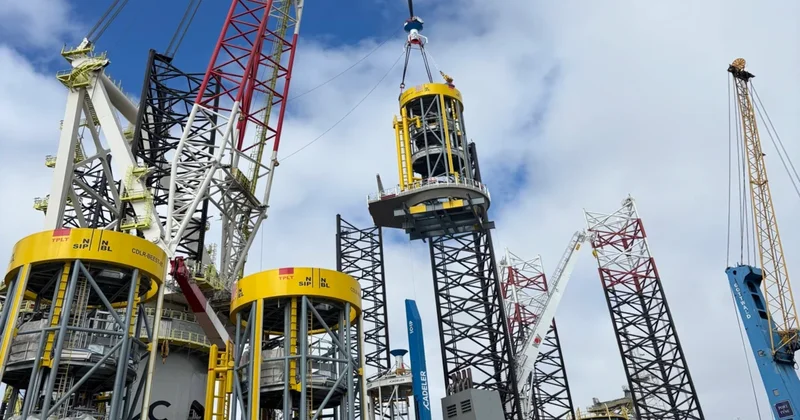 Denizin dibine kazık kule dikildi: 3 milyon haneye elektrik sağlayacak Sözcü Gazetesi