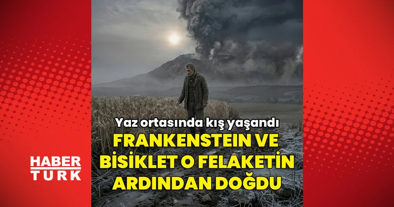 1816’da Dünya Güneş’i kaybetti! Yaz ortasında kar yağdı, kıtlık başladı: Frankenstein ve bisiklet o felaketin ardından doğdu