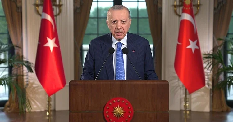 Cumhurbaşkanı Erdoğan: Türk Günü Yürüyüşü, Türk milletinin vakarının ve özgüveninin yansımalarından biridir
