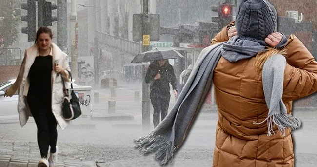 Baharı beklerken kış geri dönüyor! Meteoroloji saat vererek uyardı: Gök gürültülü sağanak yağış ve fırtına geliyor İstanbul dahil 57 ilde yağış...