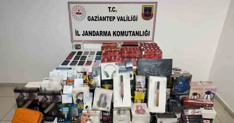 Gaziantep’te 1,2 milyon lira değerinde kaçak malzeme ele geçirildi: Bir gözaltı Gaziantep Haberleri