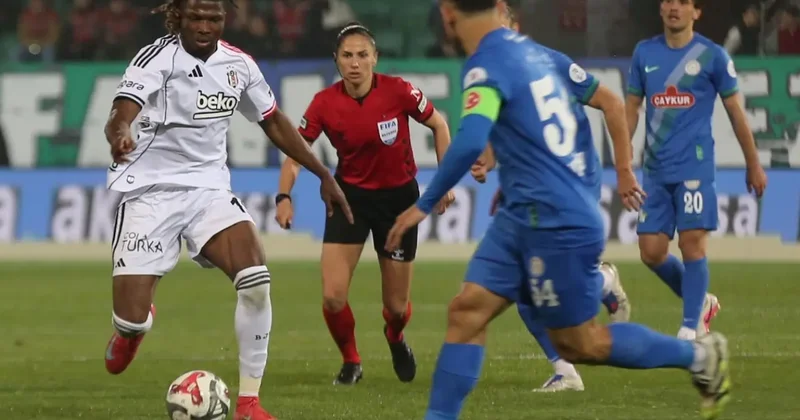 Asen Albayrak tarihi Çaykur Rizespor Beşiktaş maçındaki performansıyla sınıfta kaldı!