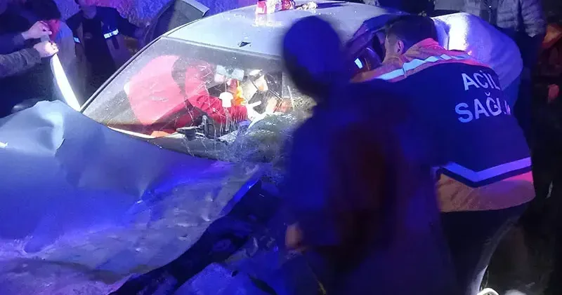 Muş’ta otomobil takla attı: 1 ölü, 3 yaralı
